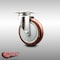 Service Caster 5 Inch 316SS Maroon Polyurethane Wheel Swivel Top Plate Caster SCC-SS31620S514-PPUB-MRN - alternate 4